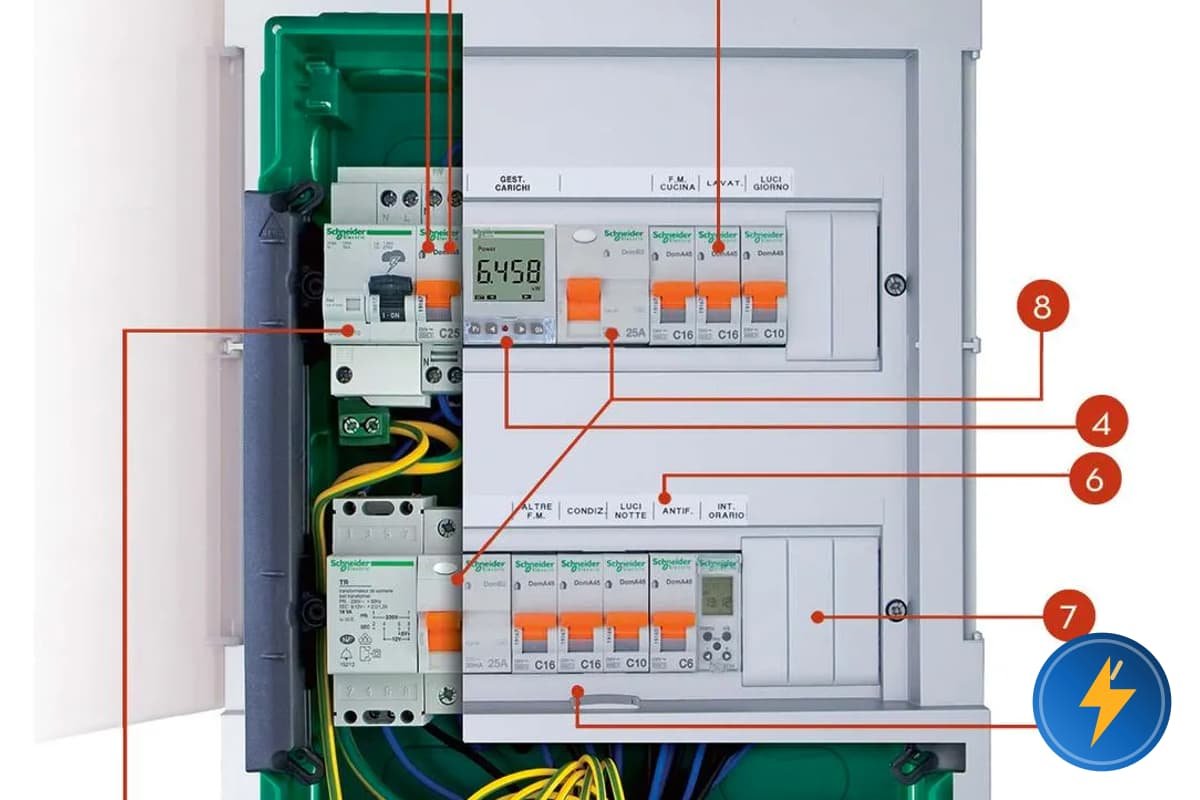 Riparazione quadro elettrico — elettricista a Cantù